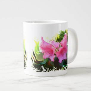 Azalea flower large coffee mug