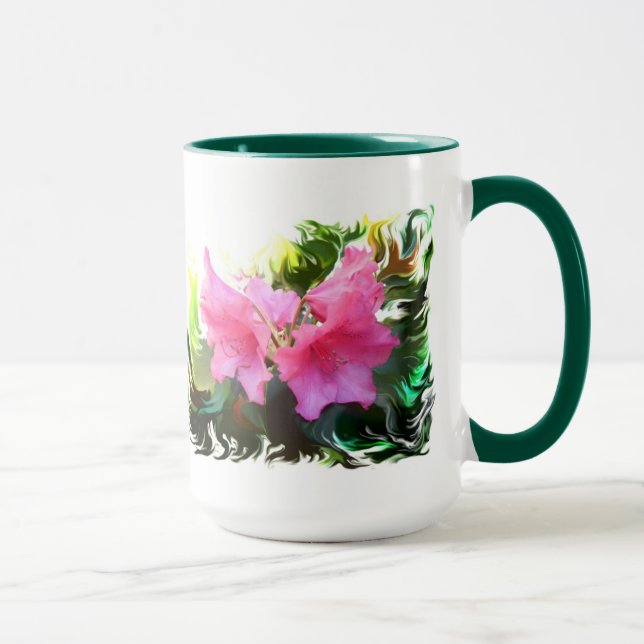 Azalea flower mug (Right)