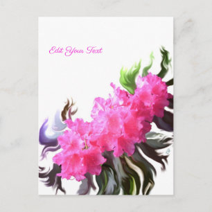 Azalea Flowers Postcard