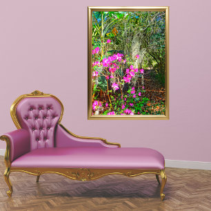 Azalea Path Bok Tower Gardens Lake Wales Florida Poster