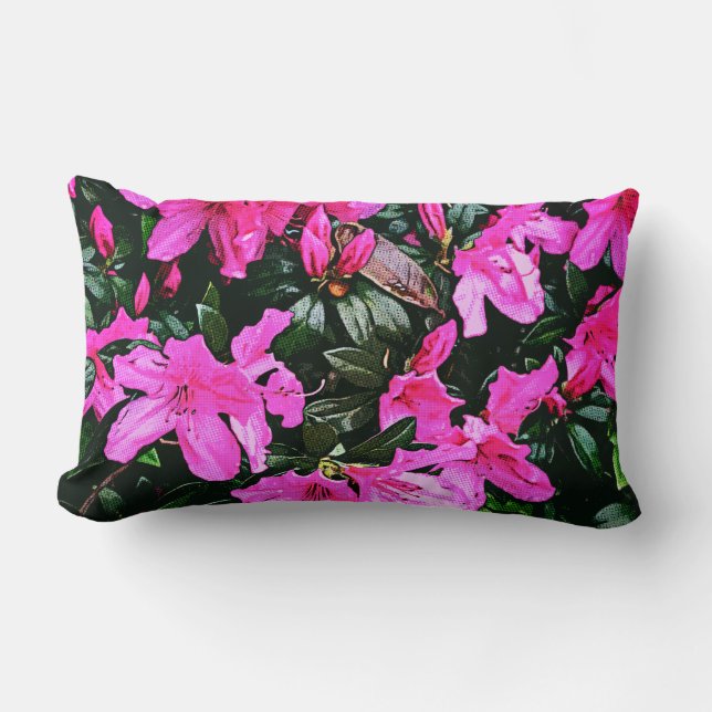 Azaleas 6082 lumbar cushion (Front)