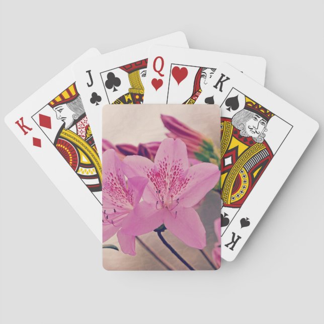 Azaleas Playing Cards (Back)