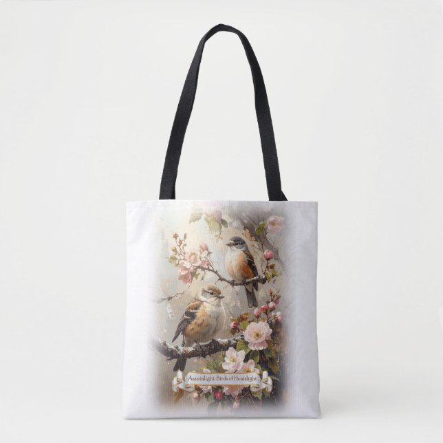 Azantalight ~ Birds of Henislight Tote Bag (Front)