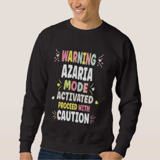 AZARIA Personalised Women's Gift Custom AZARIA Sweatshirt