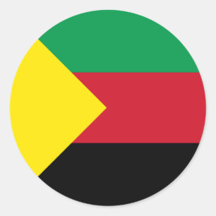 Azawad Flag Classic Round Sticker