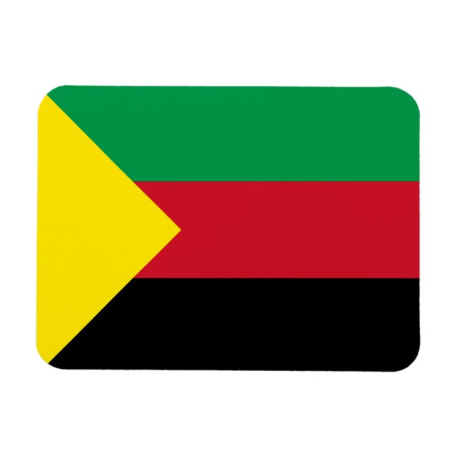 Azawad Flag Magnet (Horizontal)