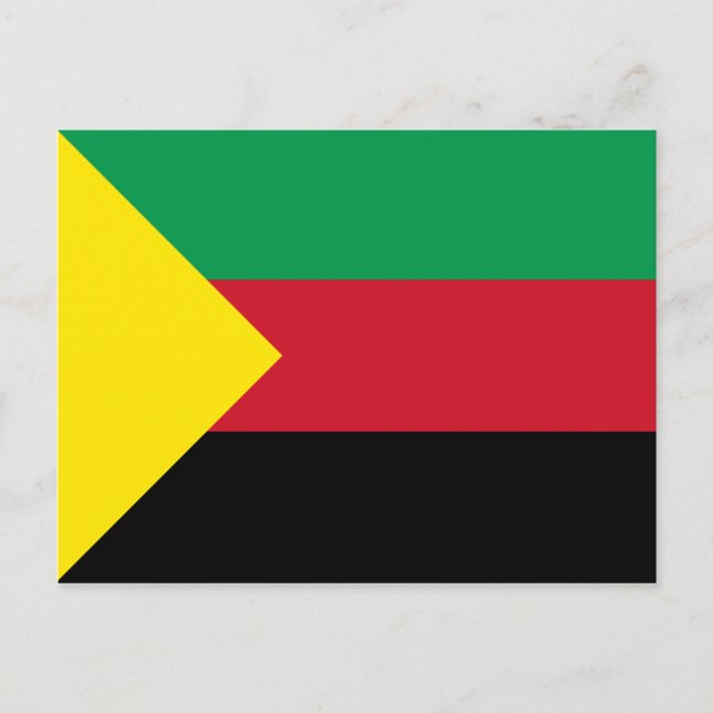 Azawad Flag Postcard (Front)