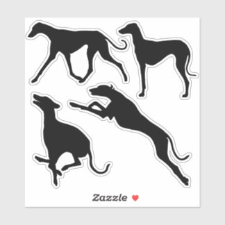 Azawakh breed silhouette sticker