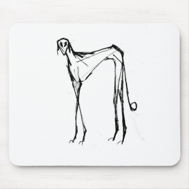 Azawakh Mousepad 2 by David Moore (Front)