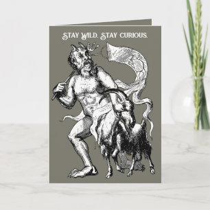 Azazel and the Stubborn Goat Card