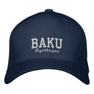 Azerbaijan BAKU Embroidered Baseball Hat
