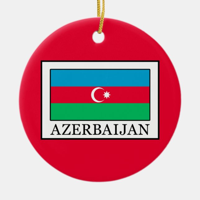Azerbaijan Ceramic Ornament (Front)