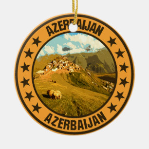 Azerbaijan                                         ceramic ornament