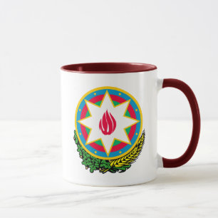 azerbaijan emblem mug