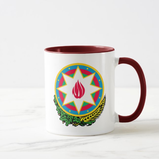 azerbaijan emblem mug (Right)