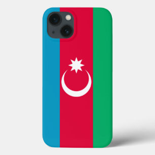 Azerbaijan Flag iPhone 13 Case