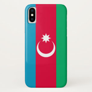 Azerbaijan Flag iPhone X Case