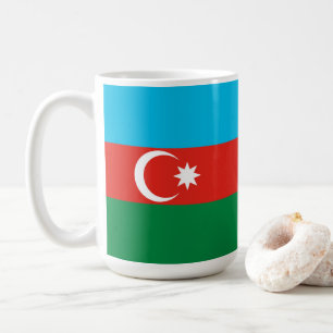 Azerbaijan flag coffee mug