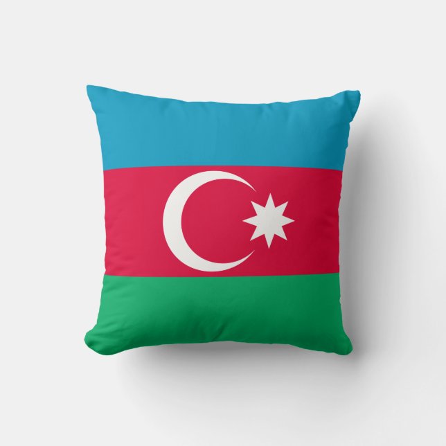 Azerbaijan Flag Cushion (Front)