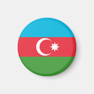 Azerbaijan Flag Magnet