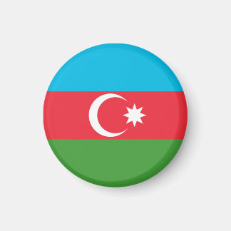 Azerbaijan Flag Magnet