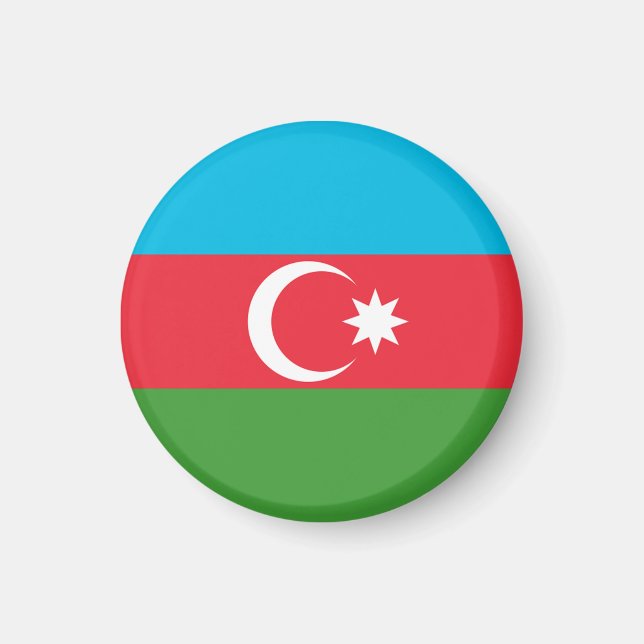 Azerbaijan Flag Magnet (Front)