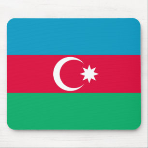 Azerbaijan Flag Mouse Pad