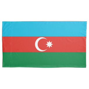 Azerbaijan flag pillowcase