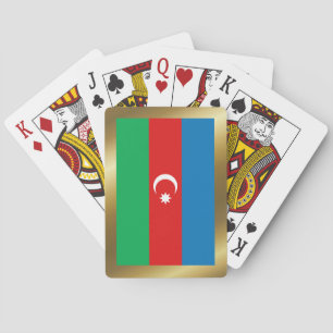 Azerbaijan Flag Playing Cards