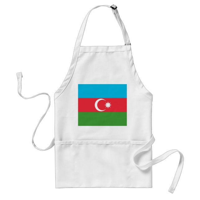 Azerbaijan Flag Standard Apron (Front)