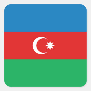 Azerbaijan Flag Sticker