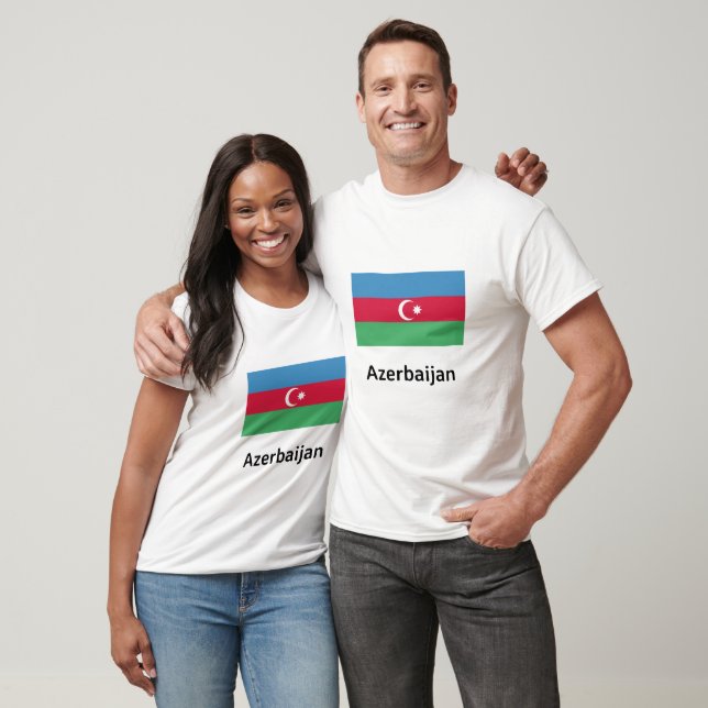 Azerbaijan Flag T-Shirt (Unisex)