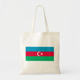 Azerbaijan Flag Tote Bag