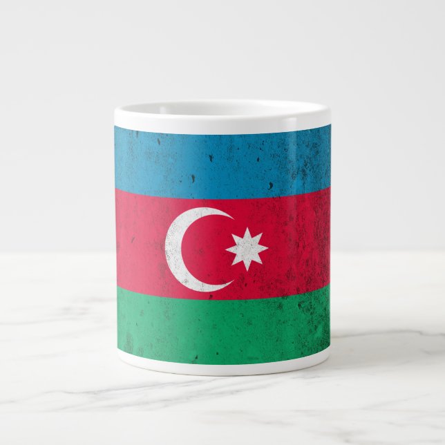 Azerbaijan Large Coffee Mug (Front)
