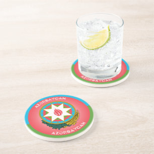 Azerbaijan National Emblem Coaster