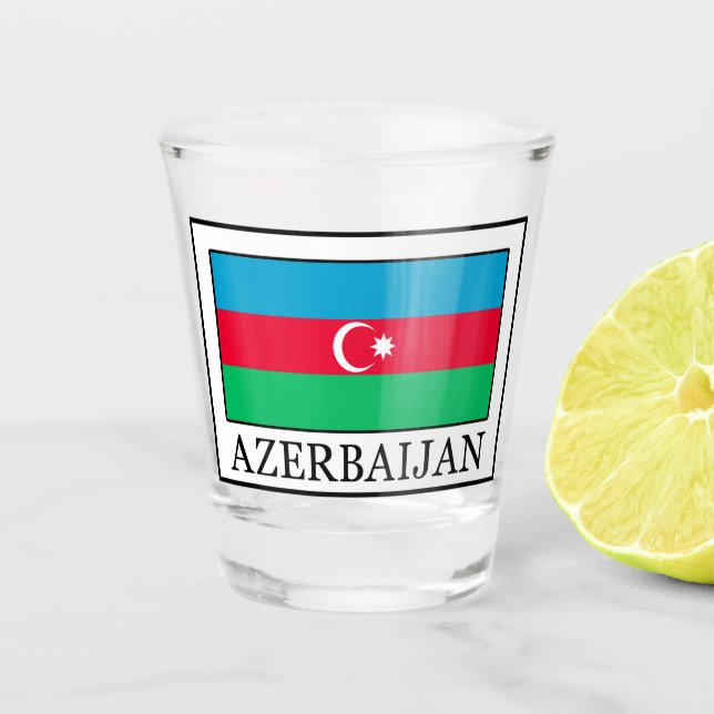 Azerbaijan Shot Glass (Front)