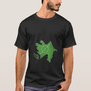 Azerbaijan Soccer Football Court T-Shirt