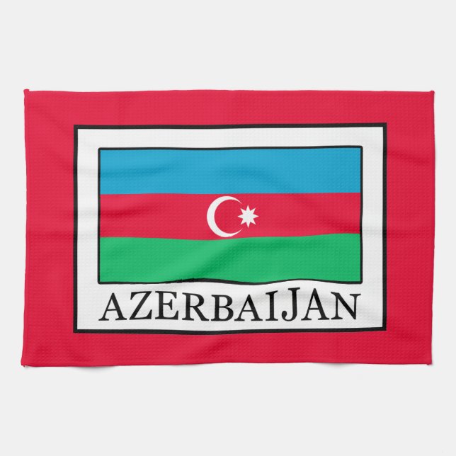 Azerbaijan Tea Towel (Horizontal)