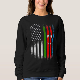 Azerbaijani American Heritage Month Azerbiajan Pat Sweatshirt