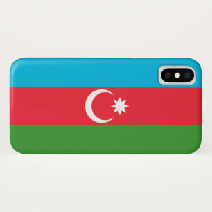 Azerbaijani Flag (Azerbaijan) iPhone X Case