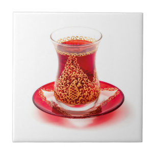 Azerbaijani tea ceramic tile