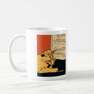 AZI Piano Cat mug