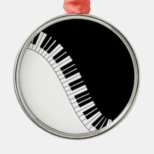 Aziza Keyboard Instruments Metal Tree Decoration