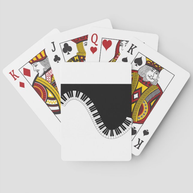 Aziza Keyboard Instruments Playing Cards (Back)