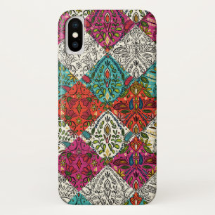 aziza patchwork iPhone x case