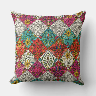 aziza patchwork cushion