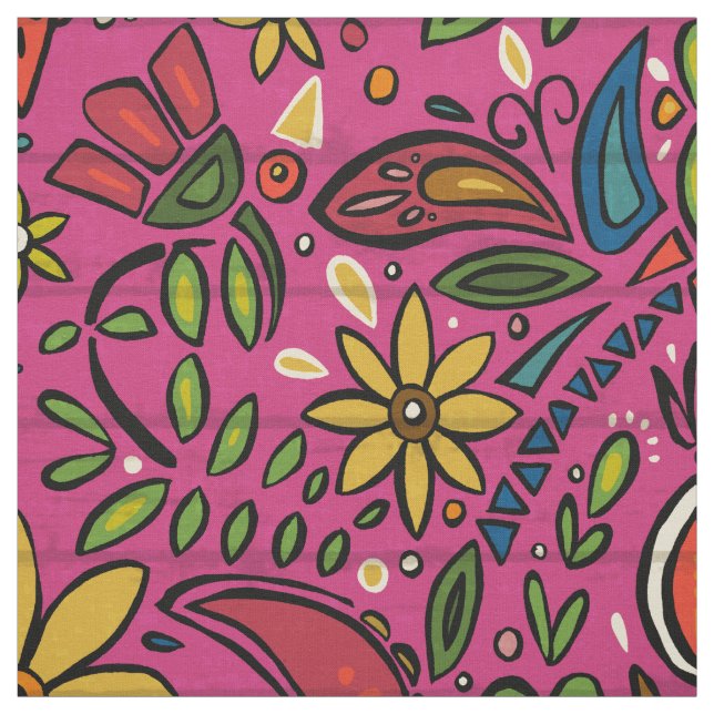 aziza pink fabric (Swatch)