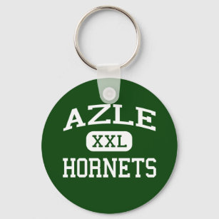 Azle - Hornets - Azle High School - Azle Texas Key Ring