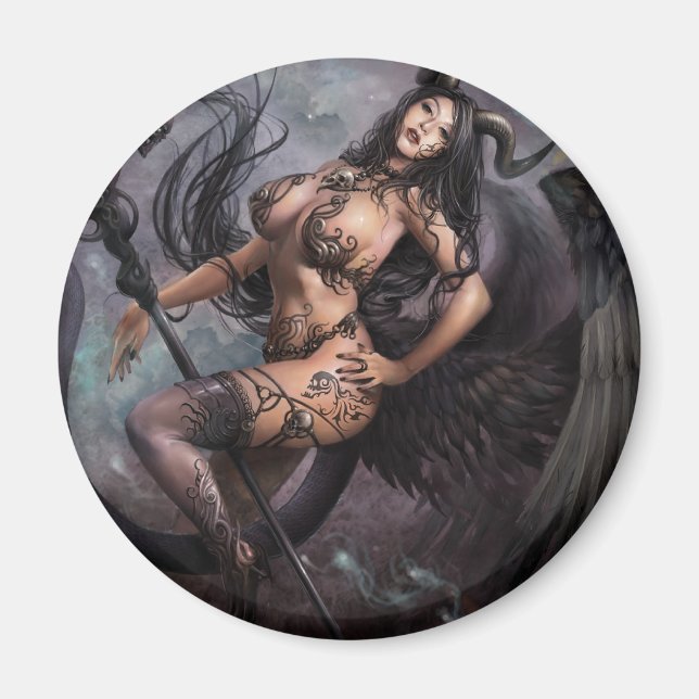 Azmodeus Dark Angels "Helchen", Magnet (Front)