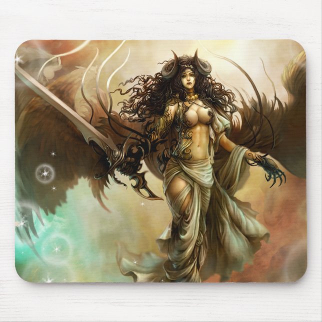 Azmodeus Dark Angels, Mousepad (Front)